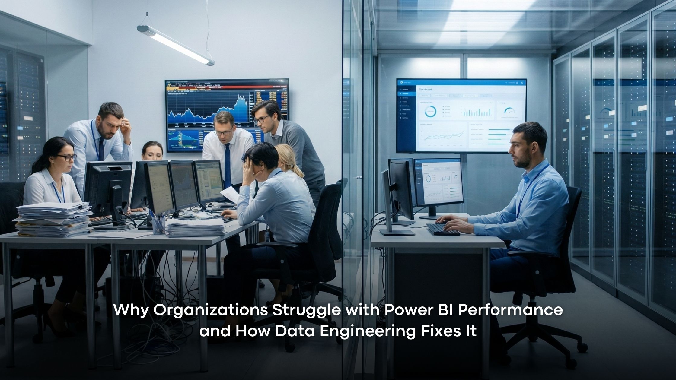 Why Organizations Struggle with Power BI Performance — and How Data Engineering Fixes It