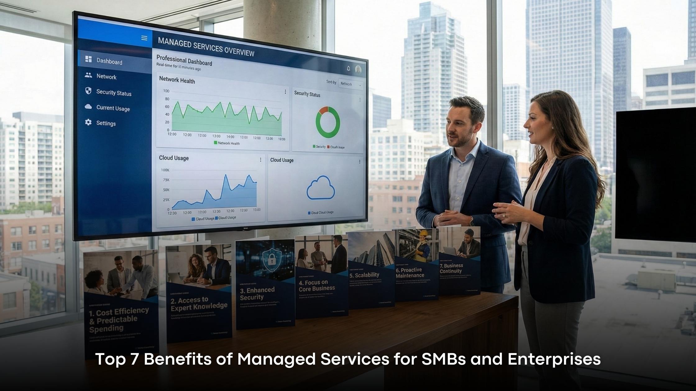 Top 7 Benefits of Managed Services for SMBs and Enterprises