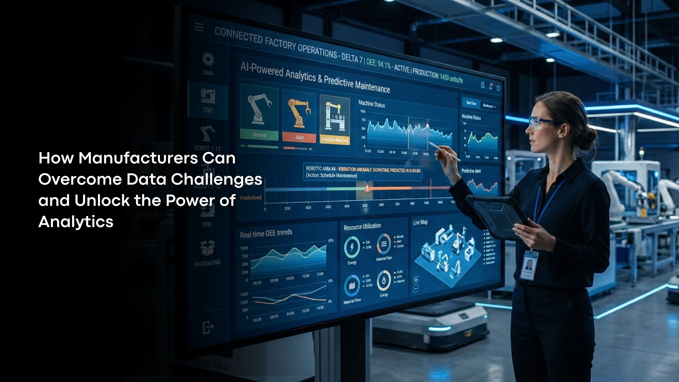 How Manufacturers Can Overcome Data Challenges and Unlock the Power of Analytics