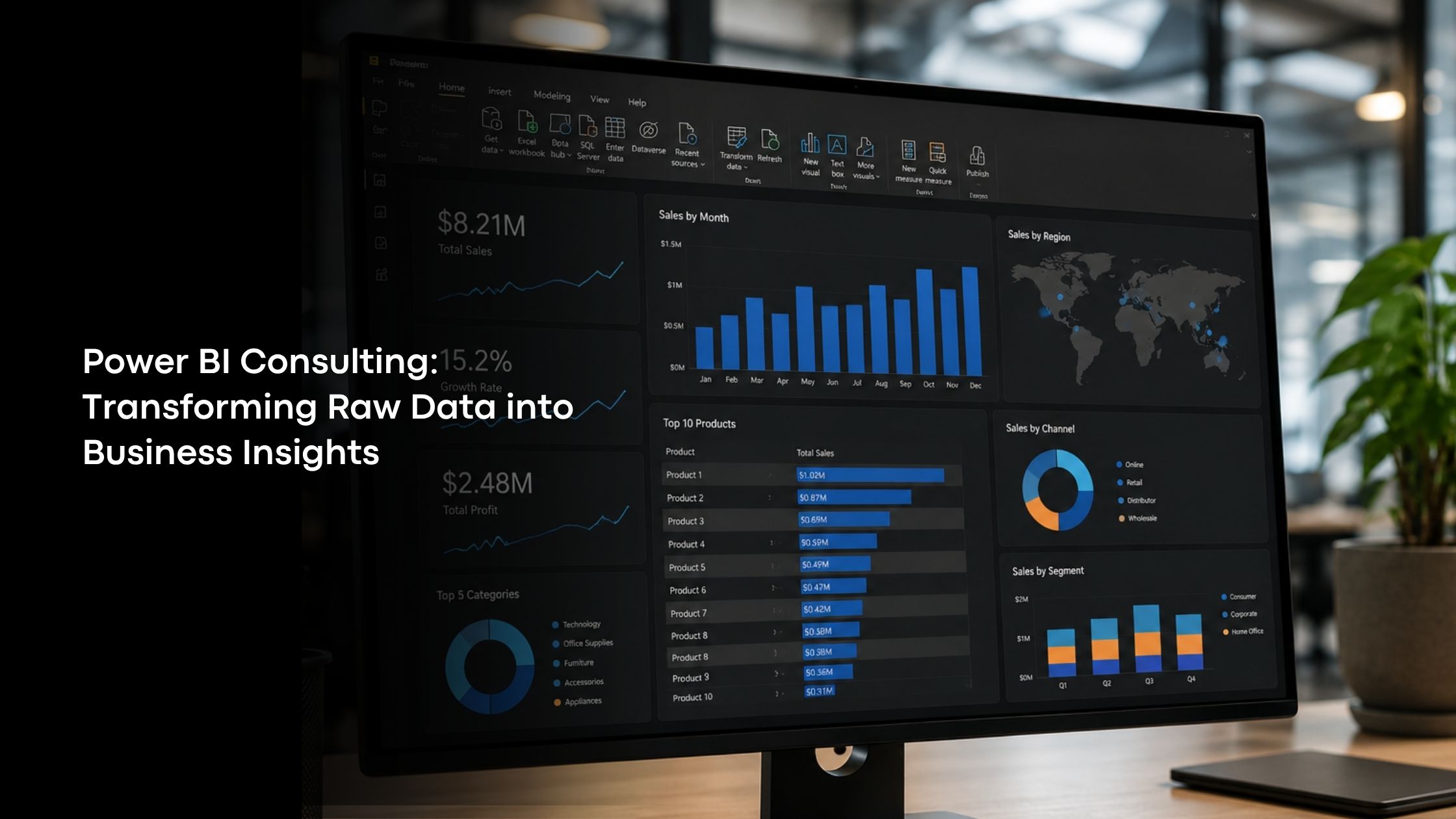 Power BI Consulting: Transforming Raw Data into Business Insights